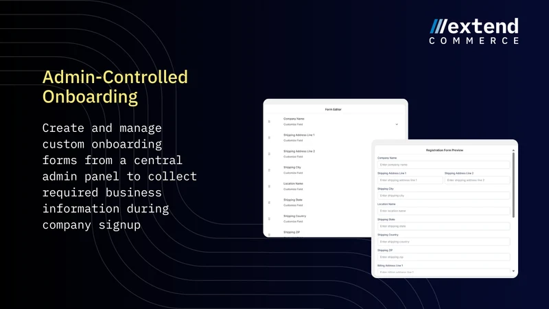 Extend B2B Onboarding
