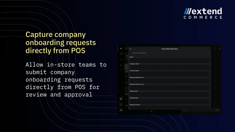 Extend B2B Onboarding