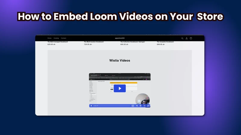Embed Wistia Videos