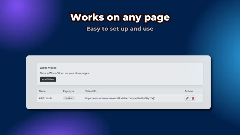 Embed Wistia Videos
