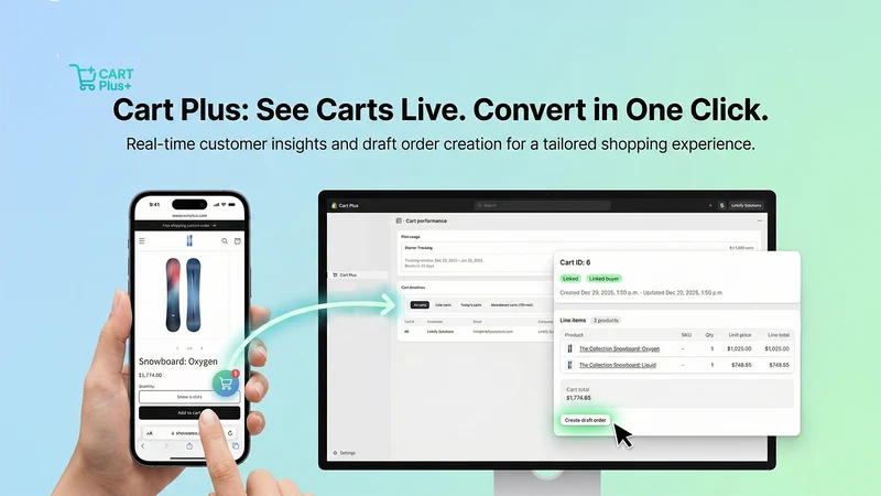 Cart+ Persistent Cart Recovery