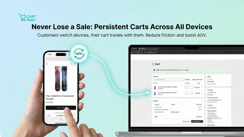 Cart+ Persistent Cart Recovery