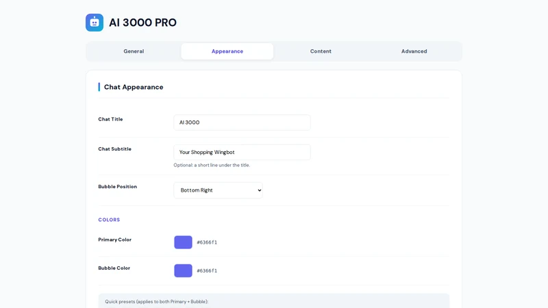 AI 3000 PRO ‑ AI Chatbot