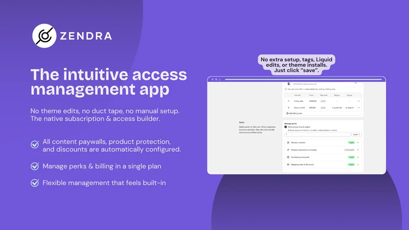 Zendra Memberships