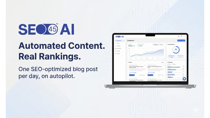 SEO45 AI SEO & Auto Blog