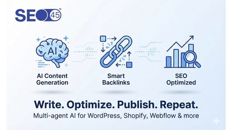 SEO45 AI SEO & Auto Blog