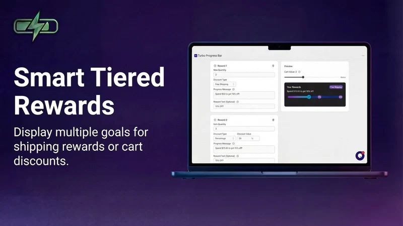 Turbo Cart Progress Bar & Gift