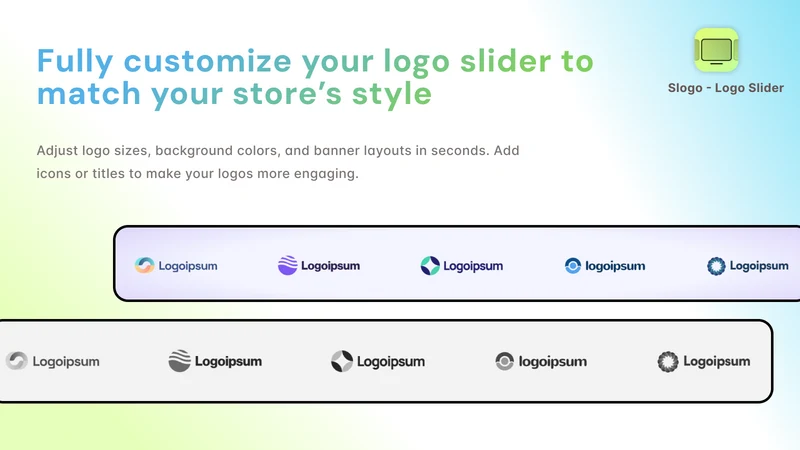 Slogo Logo slider Pro