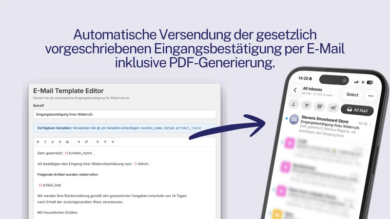 EW: EU Withdrawal Button &Form