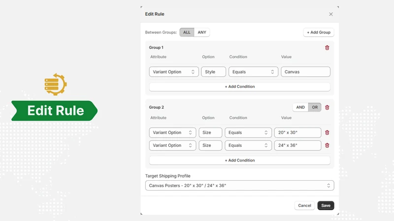 ELNEIT: Shipping Profile Auto
