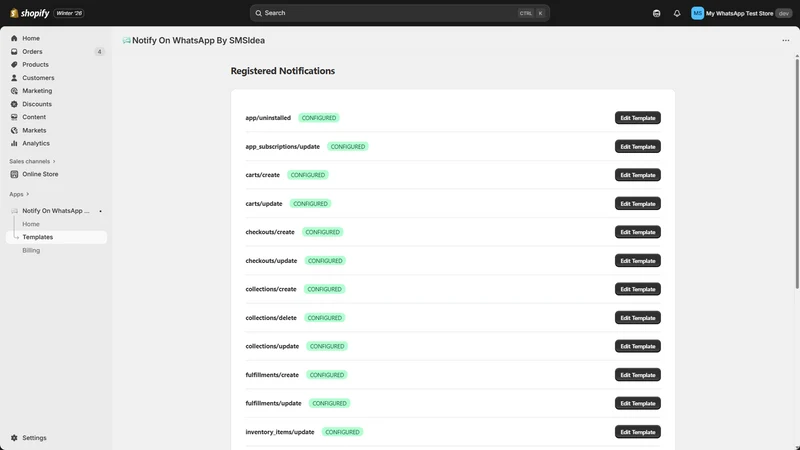 Notify On WhatsApp By SMSIdea