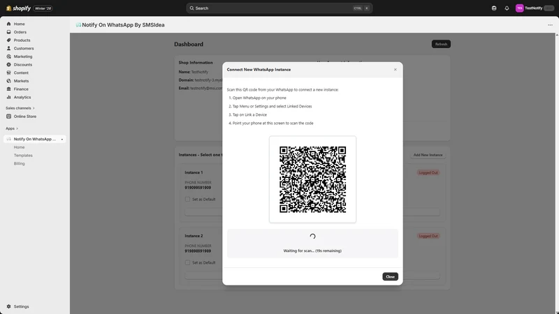 Notify On WhatsApp By SMSIdea