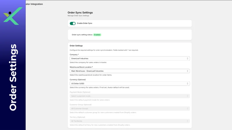 Axelor Integration
