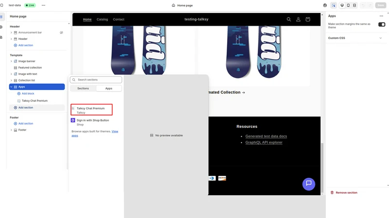 Talksy Live Chat & Search
