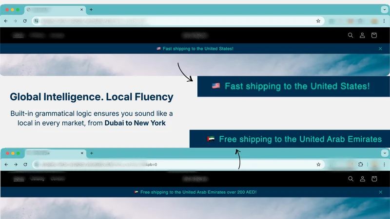 NativeBanner – GeoTargeted Bar