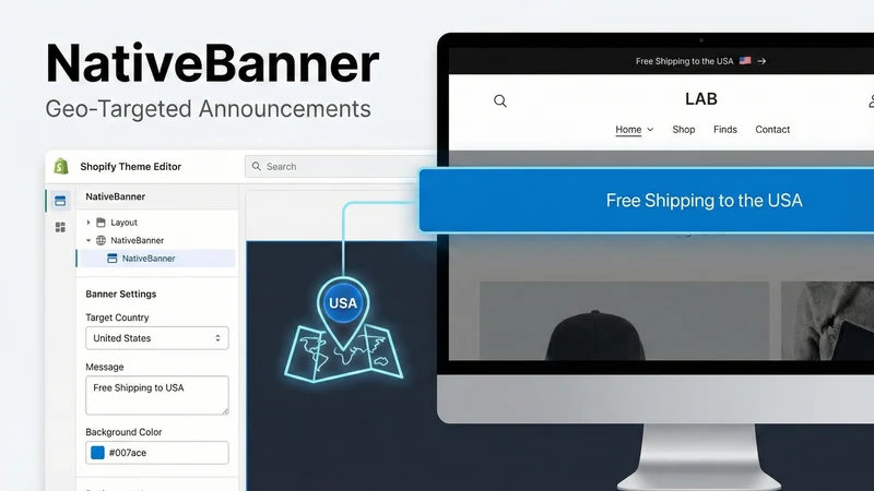 NativeBanner – GeoTargeted Bar