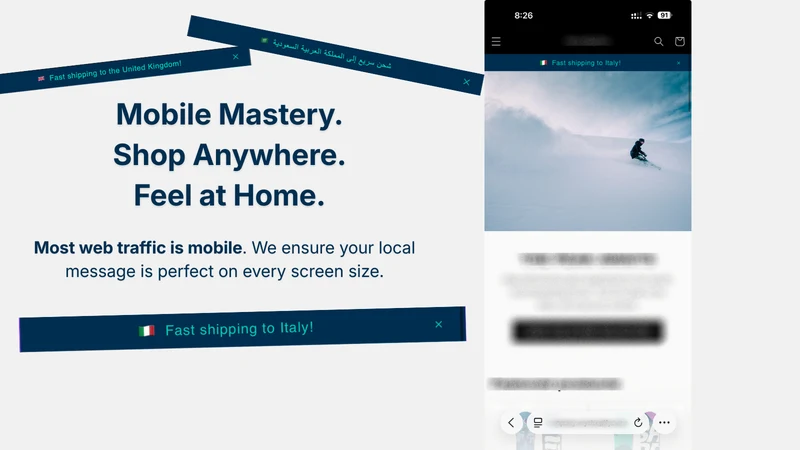 NativeBanner – GeoTargeted Bar