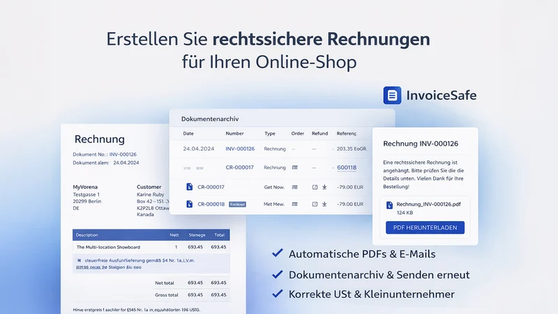 InvoiceSafe: VAT Invoices