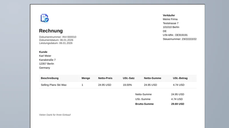 InvoiceSafe: VAT Invoices