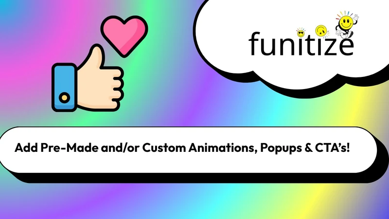 Funitize ‑ Animations & Popups