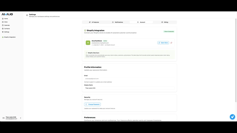 Aiva: AI Inbox Assistant