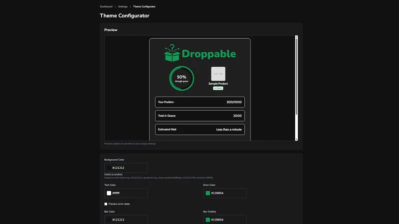 Droppable | Queue and Releases