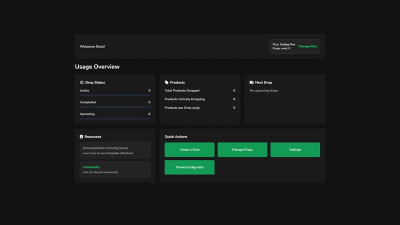 Droppable | Queue and Releases