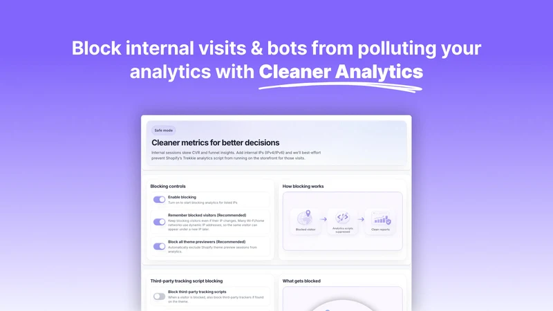 Cleaner Analytics: Block bots