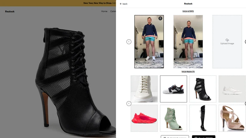 ReaLook: Virtual Try‑On Room