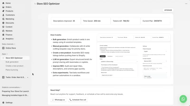 Store SEO Optimizer