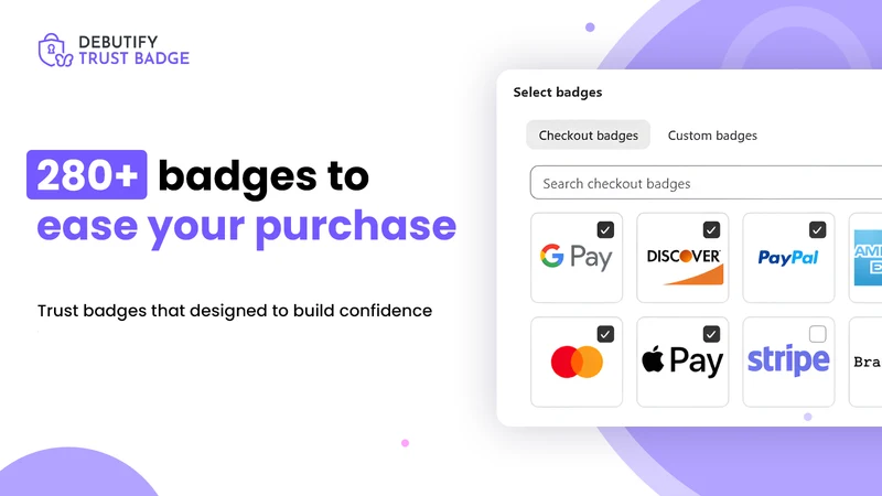 DB Trust Badges & Icons