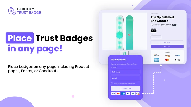 DB Trust Badges & Icons