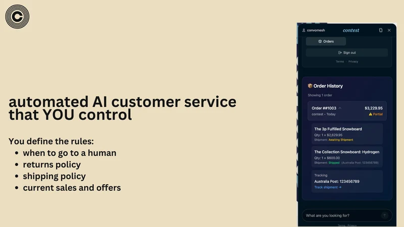 Convomesh: Sales without Ads
