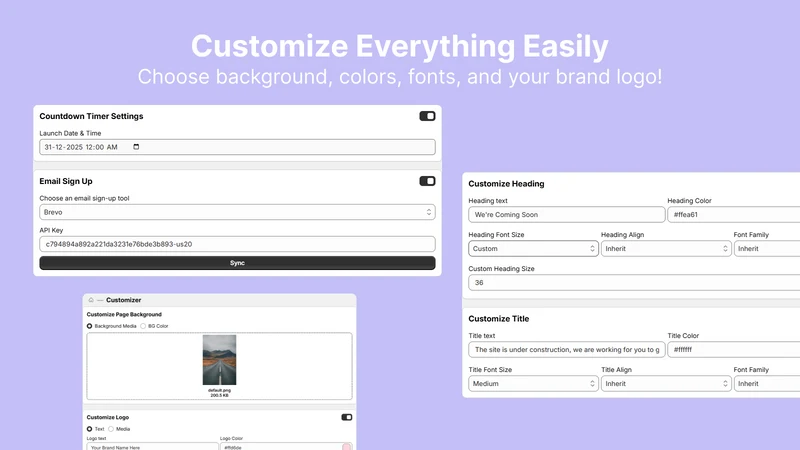 Coming Soon Page Pro