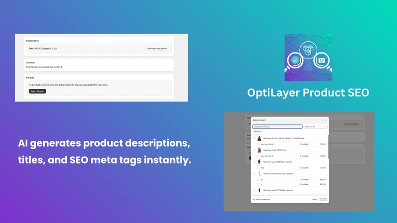 OptiLayer Product AI SEO