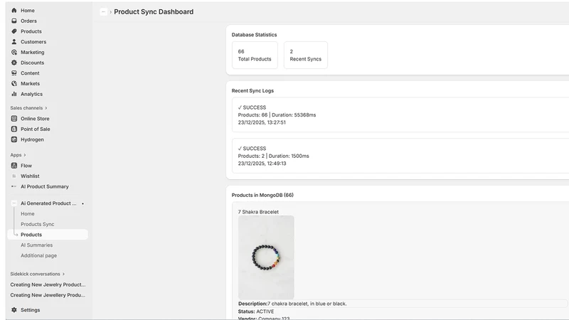 AI Product Summary Generator