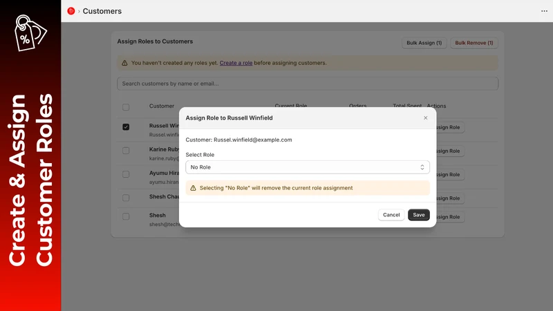 Smart Role Discount