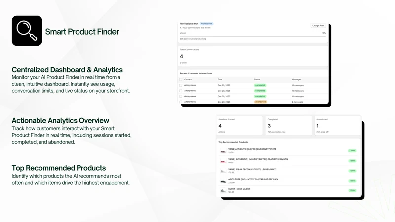 Smart Product Finder AI