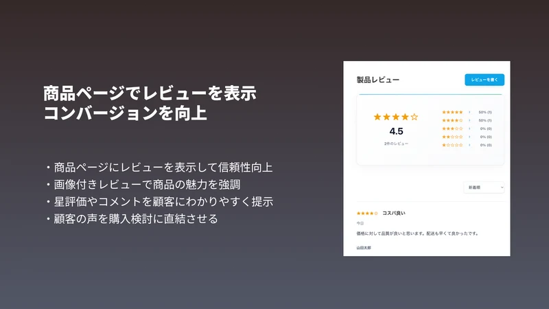 Feedback｜レビューアプリ