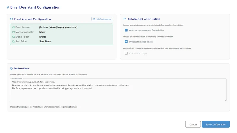 Sensbot AI Email Assistant