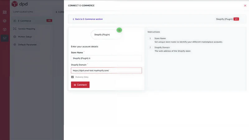 MyDPD eCommerce