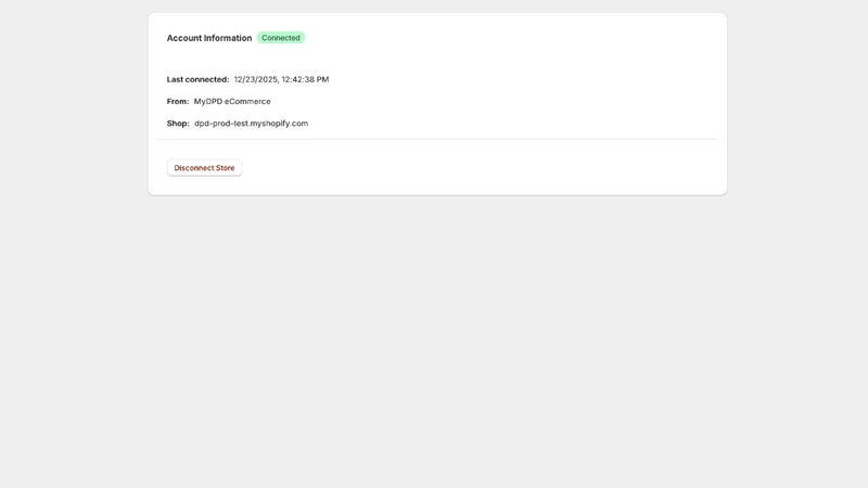 MyDPD eCommerce