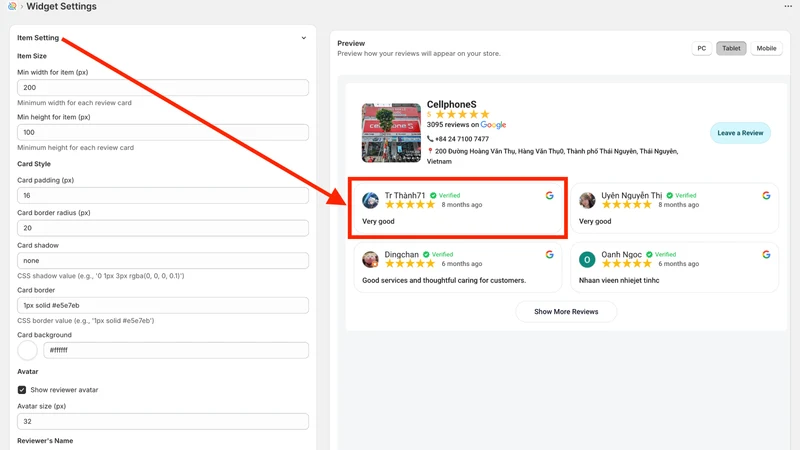 Google Reviews by Ryviu