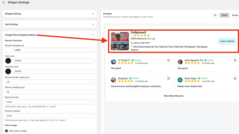 Google Reviews by Ryviu