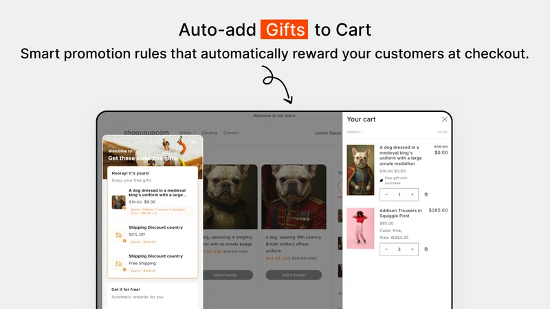 Super Discount & Free Gift