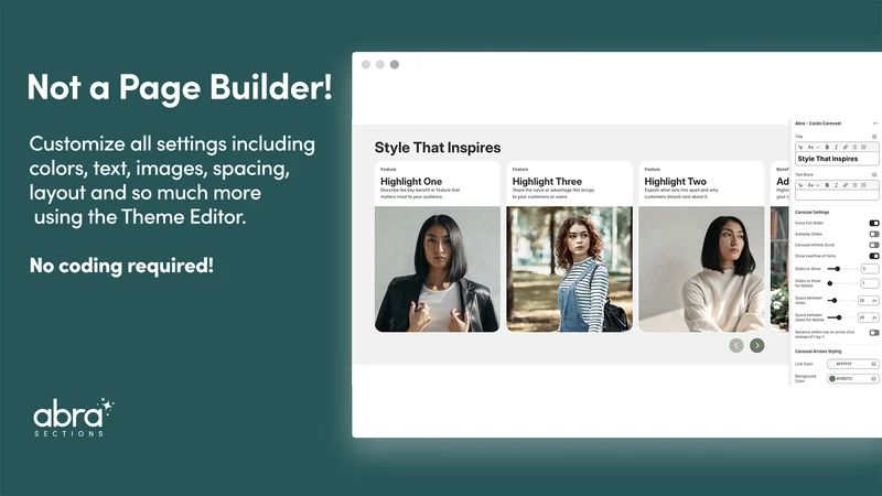 Premium Theme Sections by Abra