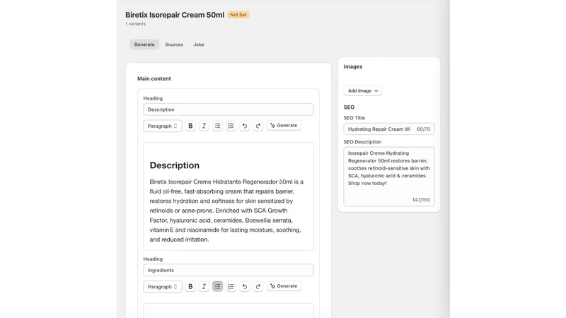 Intellecta ‑ AI Copywriter