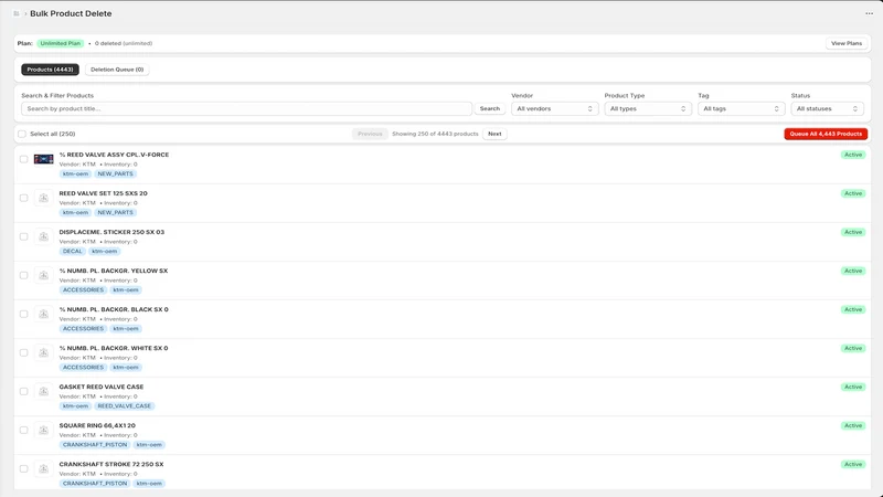 Bulkify | Bulk Delete Products