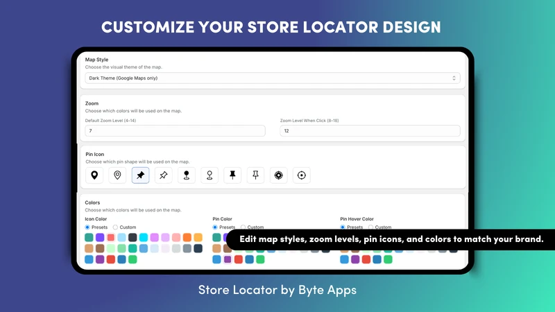 Store Locator by Byte Apps