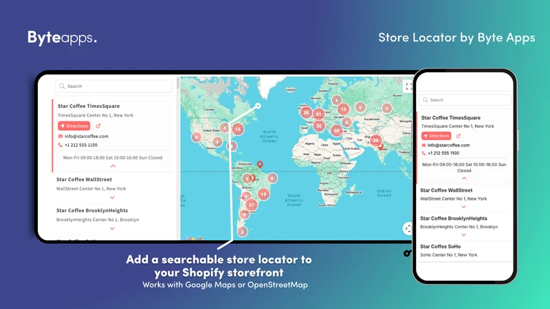 Store Locator by Byte Apps